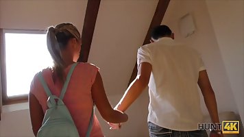 Pikaper asked a stranger blond make Blowjob and hardcore fuck her